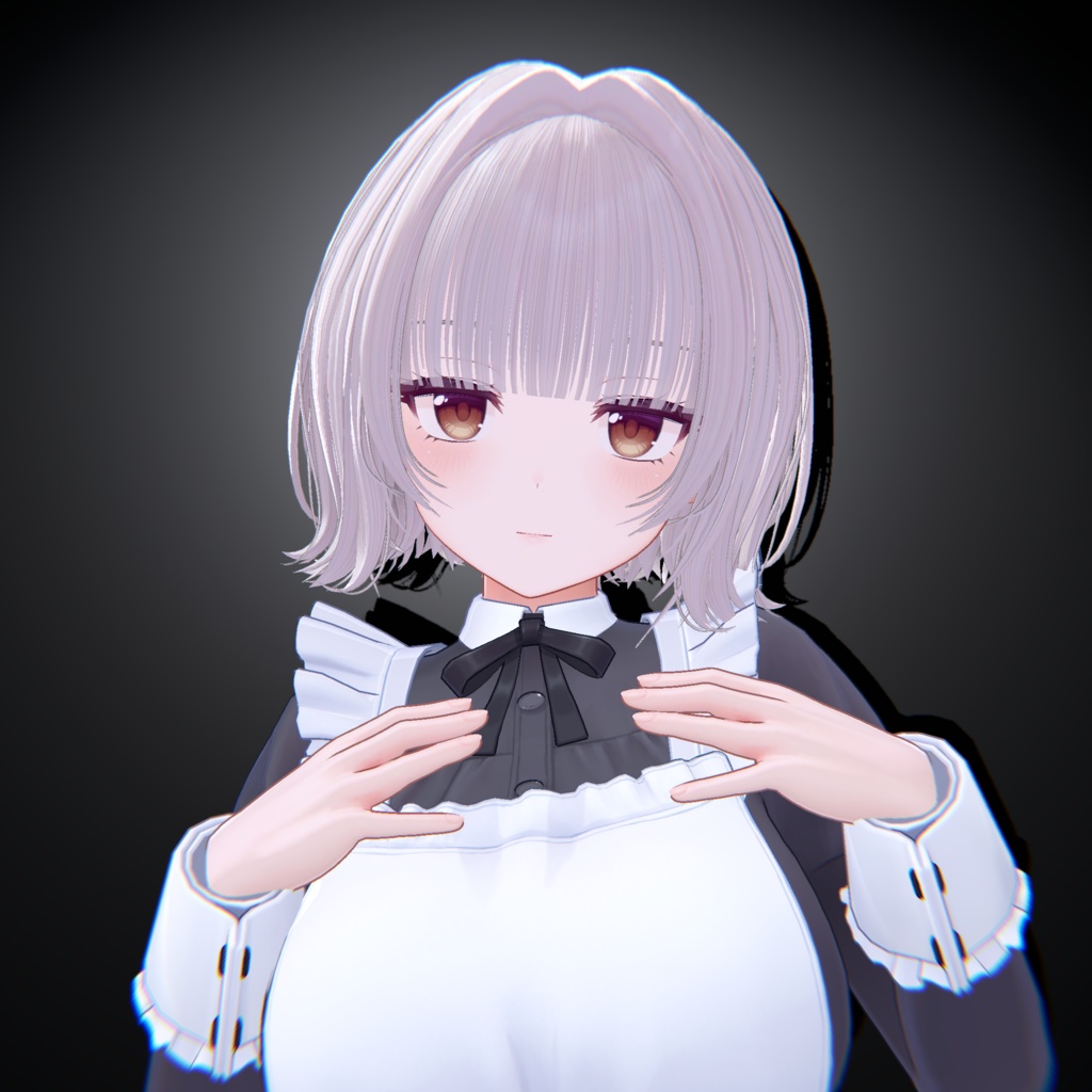 【VRC Hair】✦ 外はねボブ ✦【14アバター対応】
