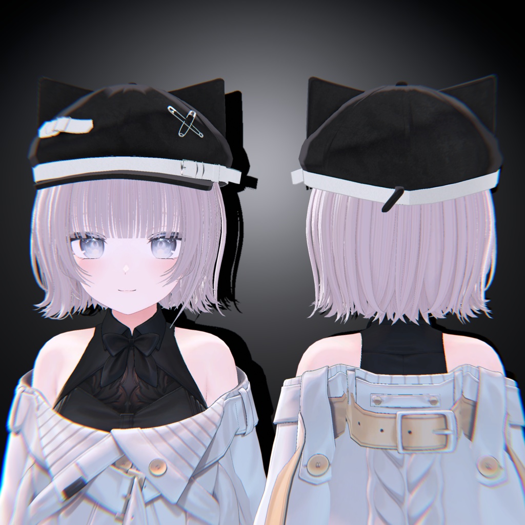 【VRC Hair】✦ 外はねボブ ✦【14アバター対応】