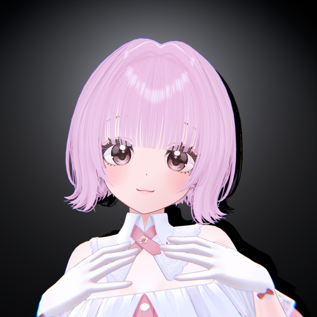 【VRC Hair】✦ 外はねボブ ✦【14アバター対応】