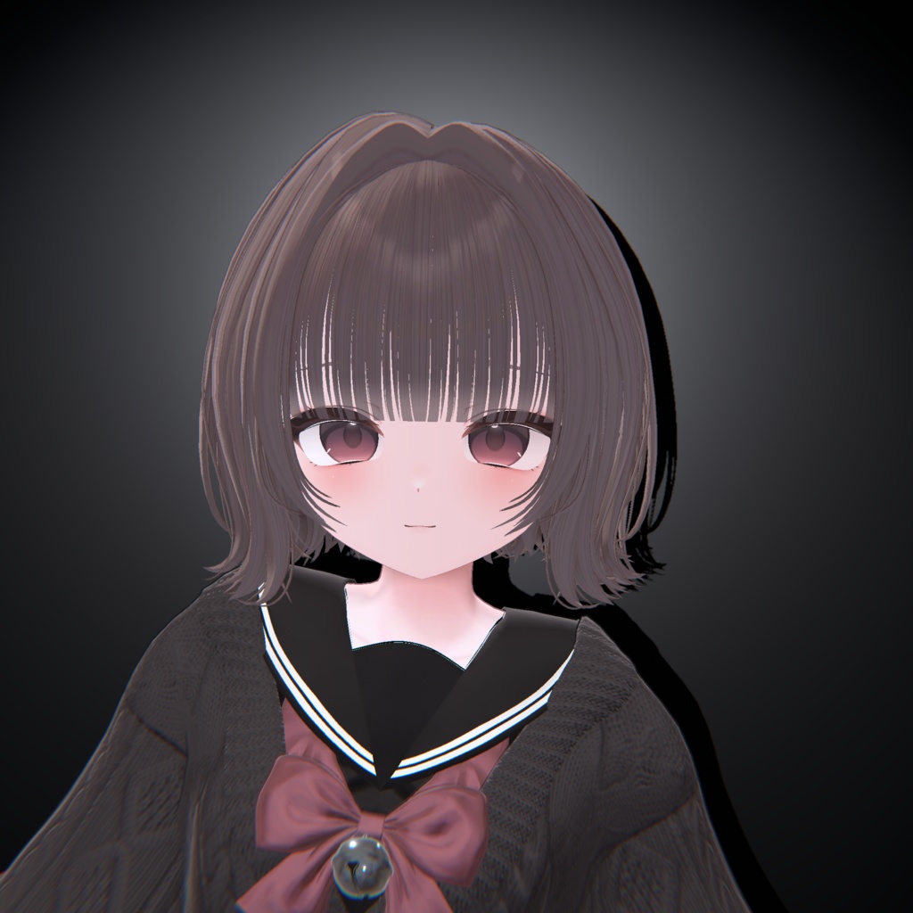 【VRC Hair】✦ 外はねボブ ✦【14アバター対応】
