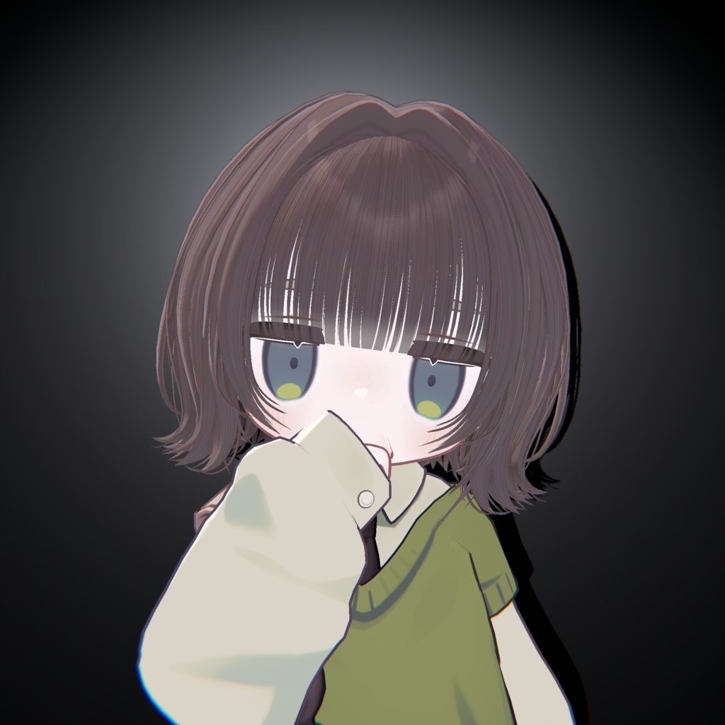 【VRC Hair】✦ 外はねボブ ✦【14アバター対応】