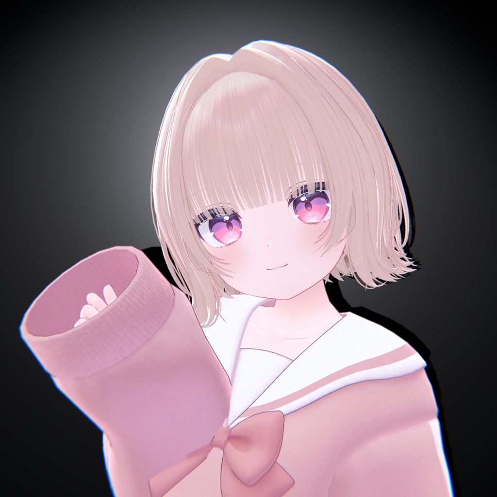 【VRC Hair】✦ 外はねボブ ✦【14アバター対応】