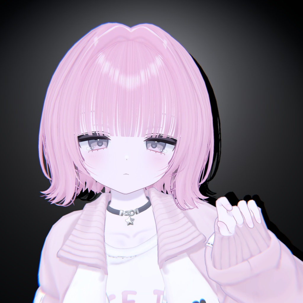 【VRC Hair】✦ 外はねボブ ✦【14アバター対応】