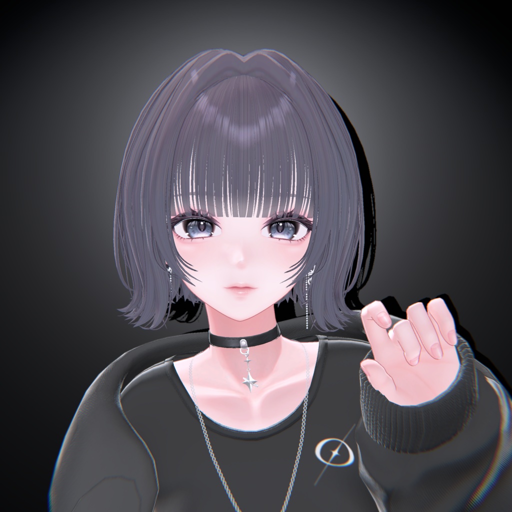 【VRC Hair】✦ 外はねボブ ✦【14アバター対応】
