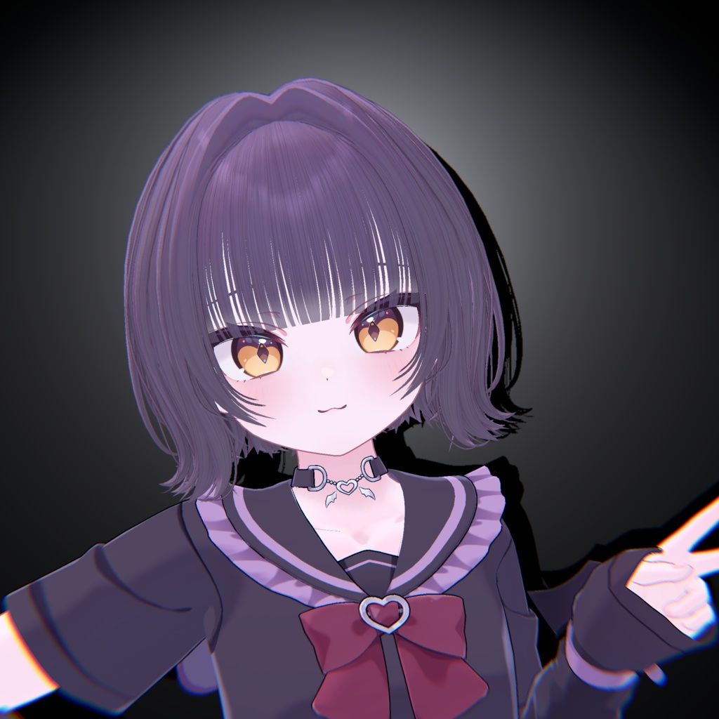 【VRC Hair】✦ 外はねボブ ✦【14アバター対応】