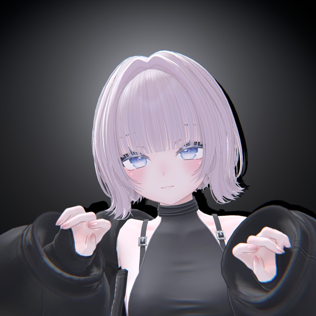 【VRC Hair】✦ 外はねボブ ✦【14アバター対応】