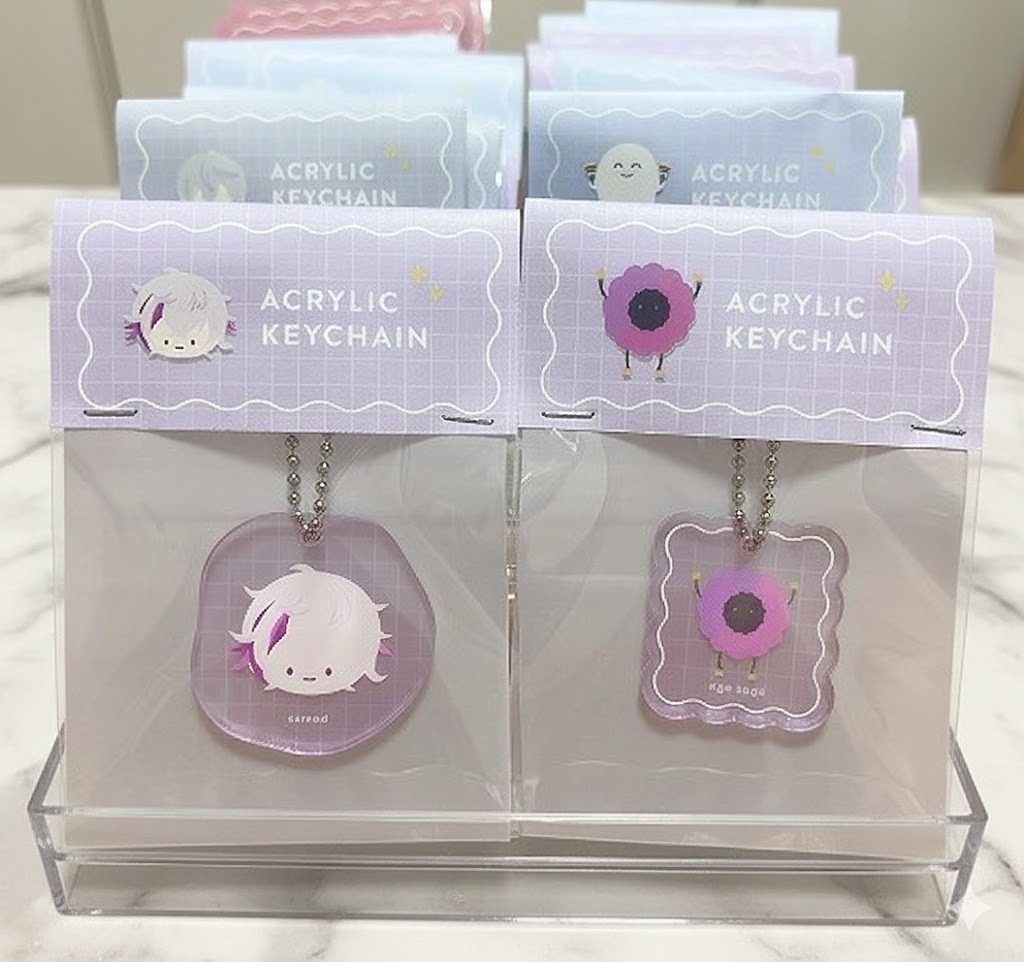 アクリルキーホルダー