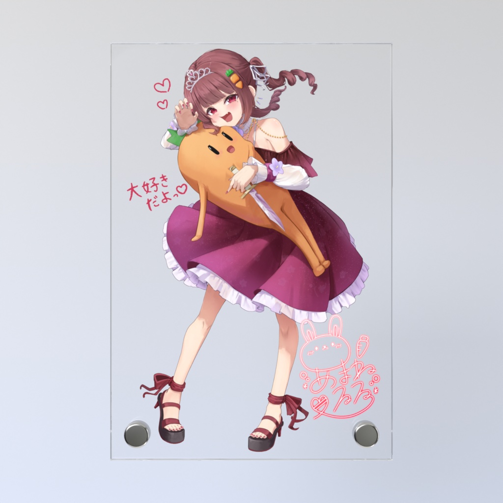 【単品販売】2周年記念アクリルフォトパネル