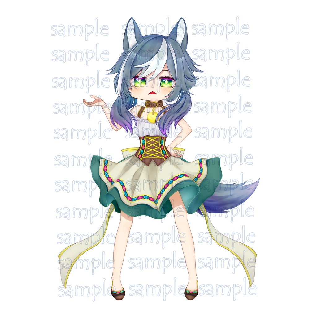 への口うらはアクリルスタンド