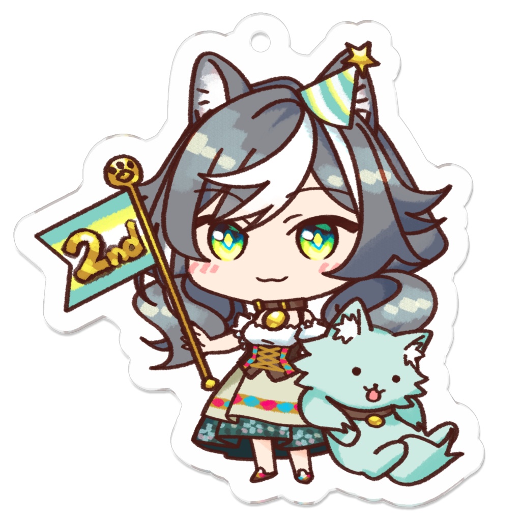 【2周年】記念SDうらは【アクリルキーホルダー】