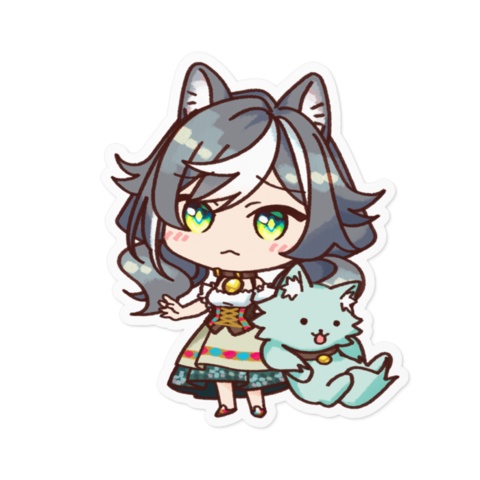 【2周年】記念SDうらは【ステッカー】