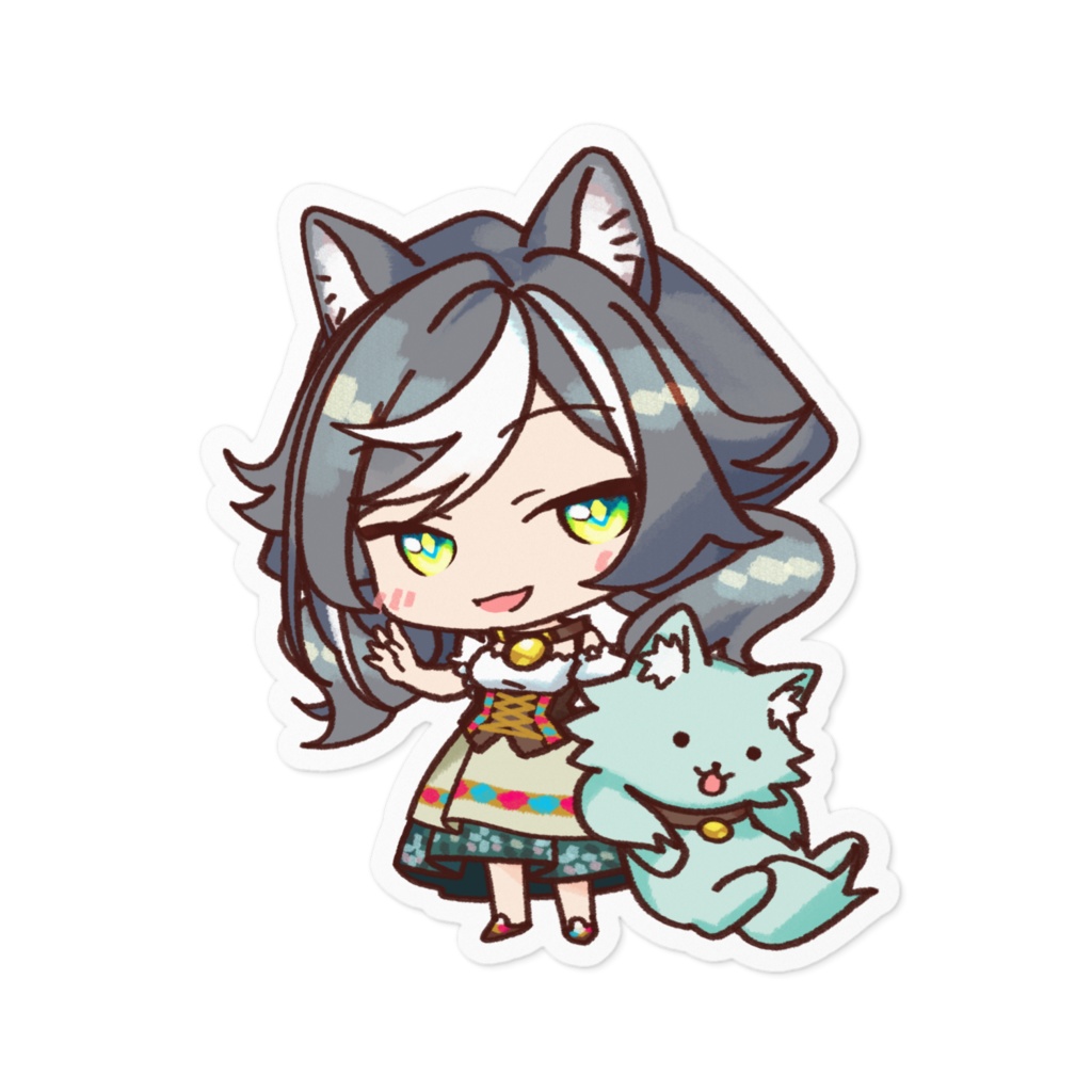 【2周年】記念SDうらは【ステッカー】