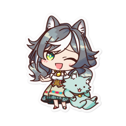 【2周年】記念SDうらは【ステッカー】