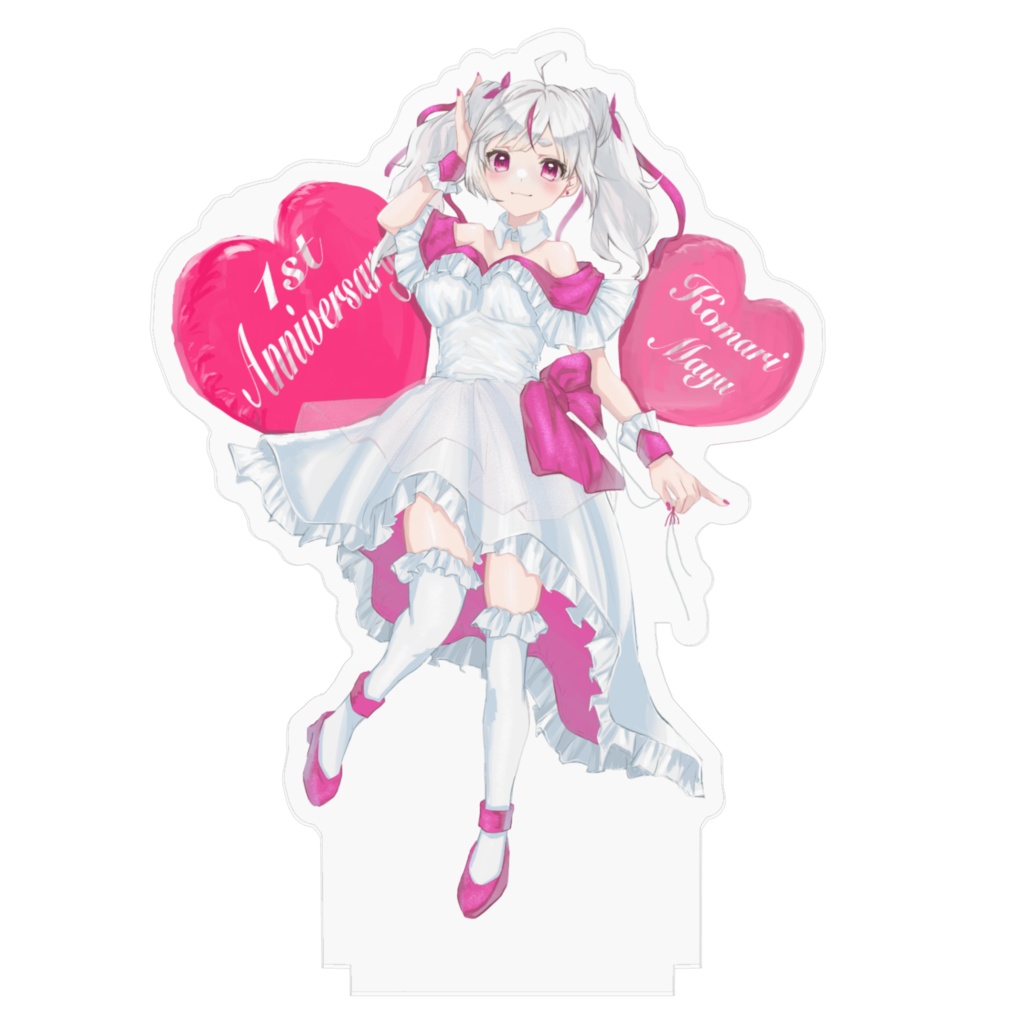 子鞠まゆ1周年記念アクリルフィギュア