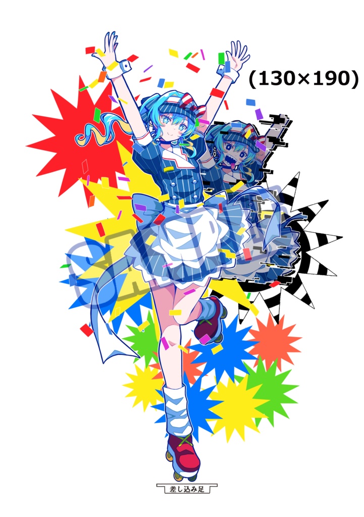 星街すいせいアクリルスタンド（イメージ：メズマライザー