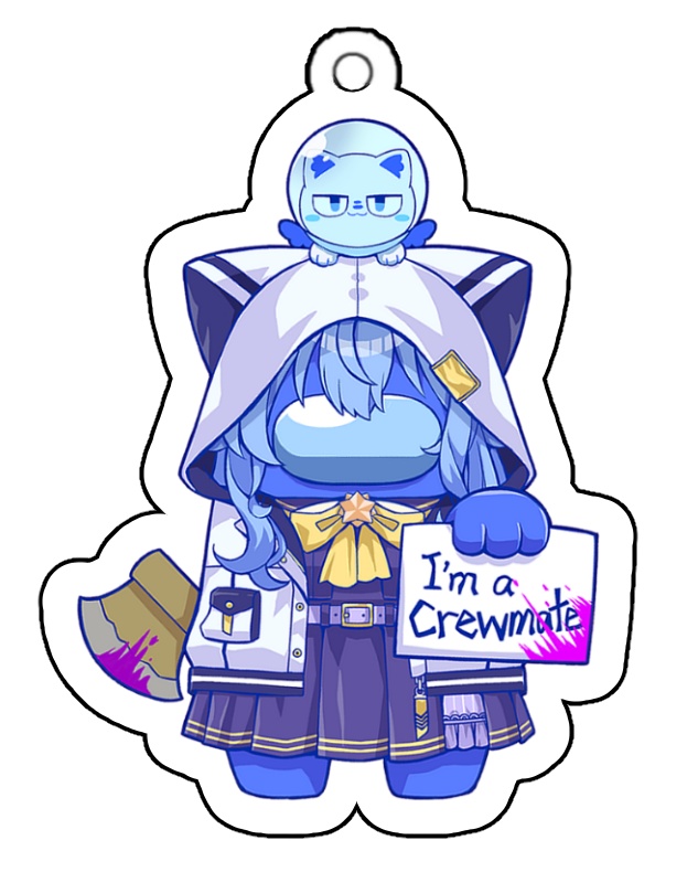くるー？すいちゃんアクリルキーホルダー
