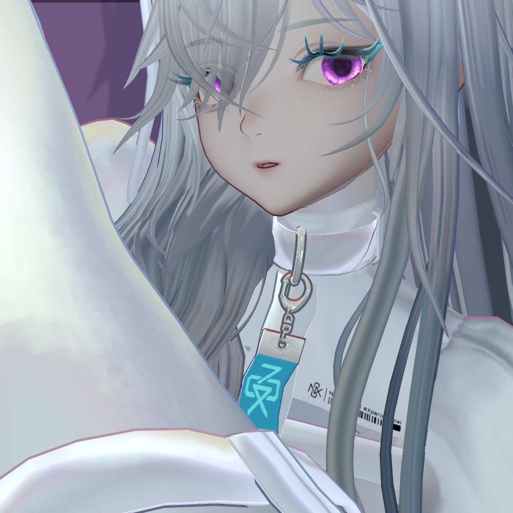 (35アバター対応)luminous aqua eye(14色展開)