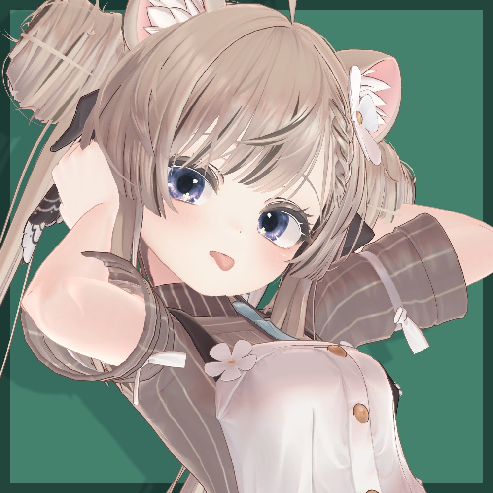 (30アバター対応)luminous aqua eye(14色展開)Ruty対応