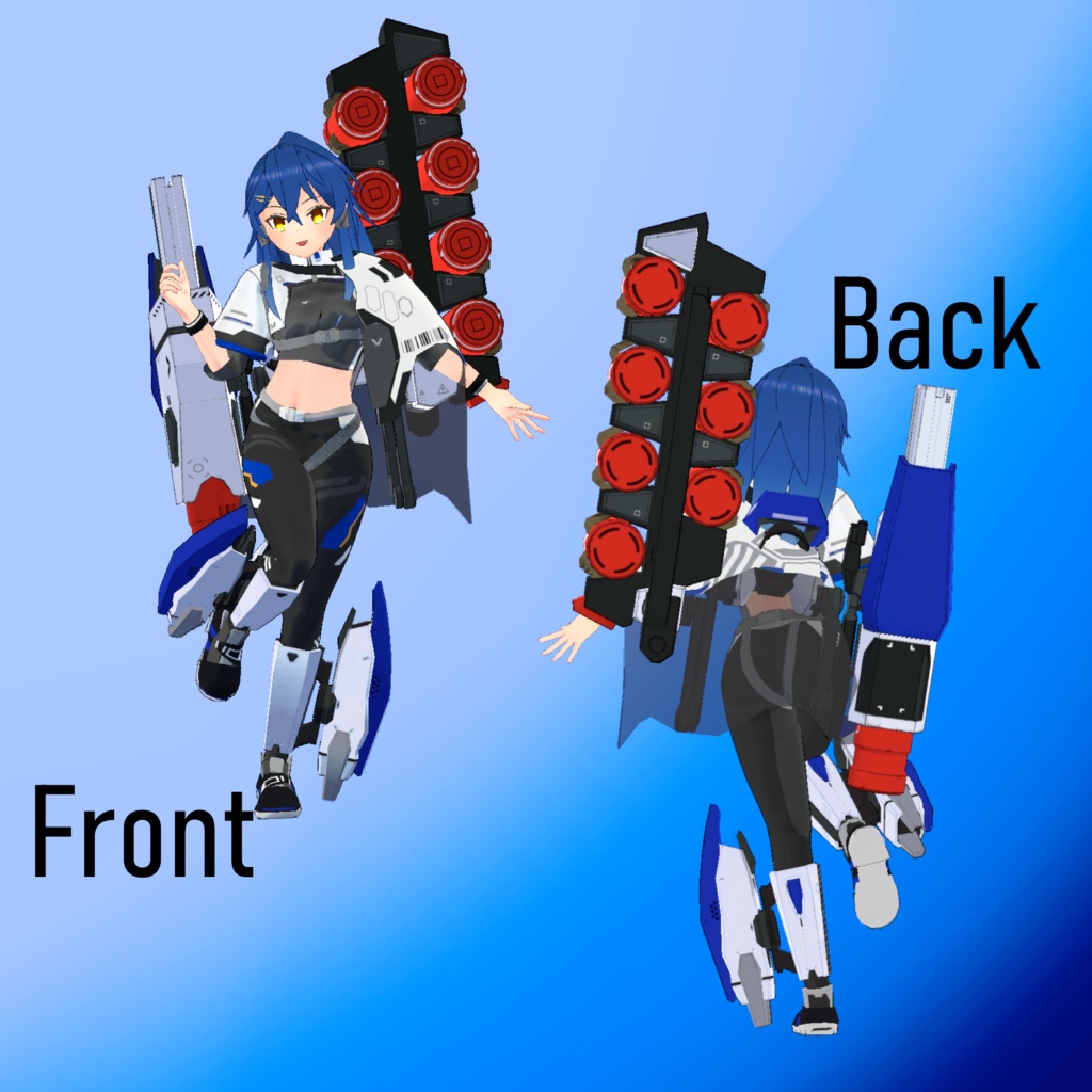 オリジナル3Dモデル Lisette -リゼット-