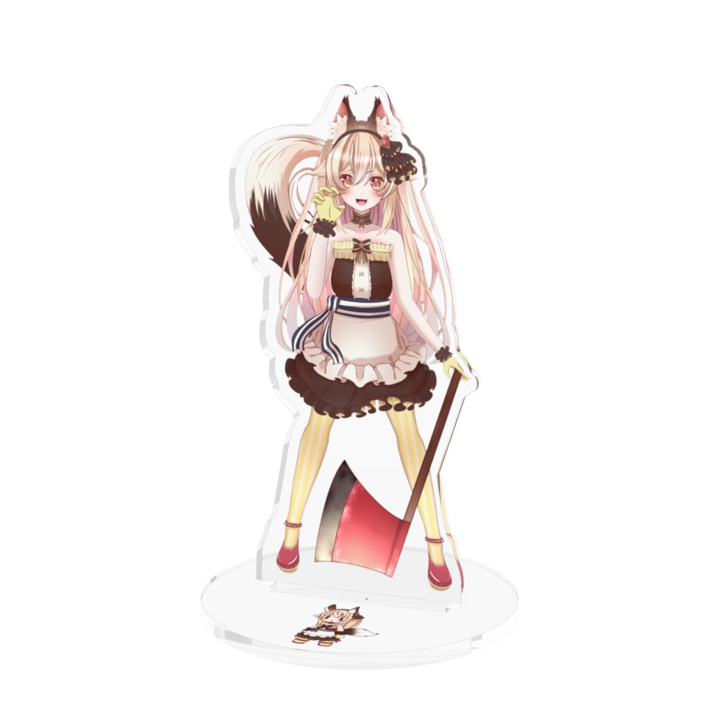 【birth day2021】クロネちゃんアクリルフィギュア【かわいい】