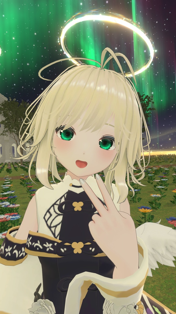 セラフィナ専用 リアル調アイテクスチャ カラー変更用PSDあり