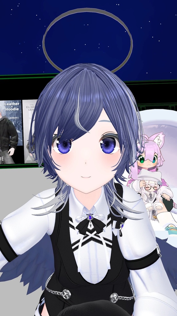 セラフィナ専用 リアル調アイテクスチャ カラー変更用PSDあり