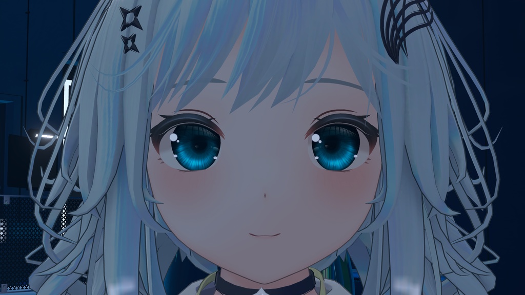 セラフィナ専用 リアル調アイテクスチャ カラー変更用PSDあり