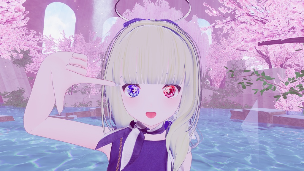 セラフィナ専用 宝石の瞳アイテクスチャ カラー変更用PSDあり