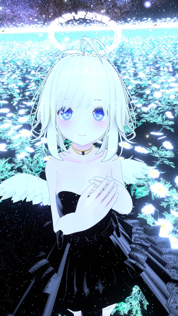 セラフィナ専用 優しい星の瞳アイテクスチャ カラー変更用PSDあり