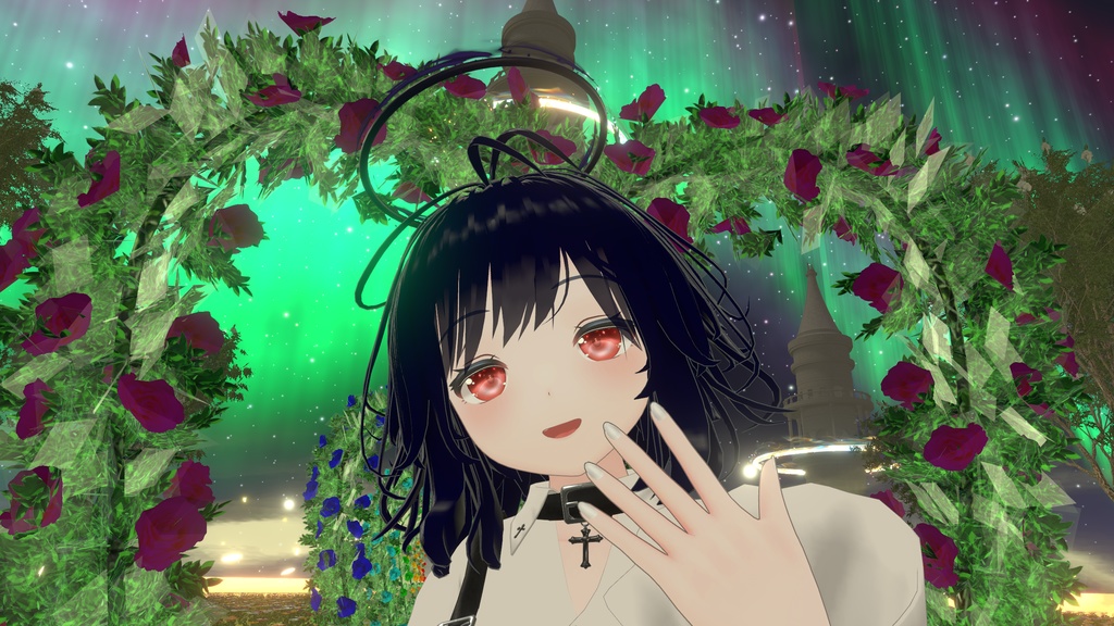 セラフィナ専用 優しい星の瞳アイテクスチャ カラー変更用PSDあり