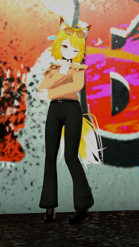 セラフィナ/ミロワール対応 オフショルダーニットコーデ MA対応