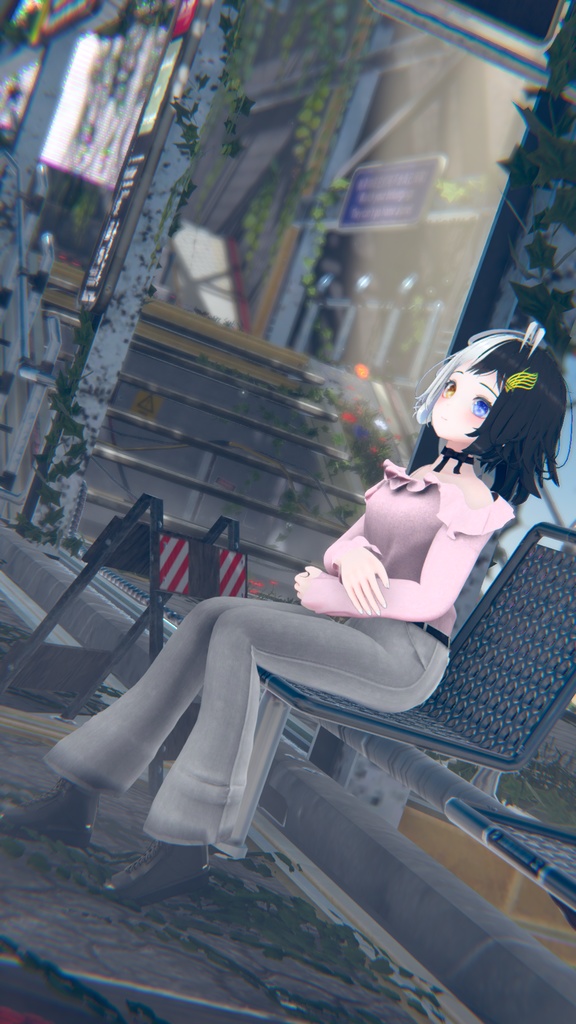 セラフィナ/ミロワール対応 オフショルダーニットコーデ MA対応