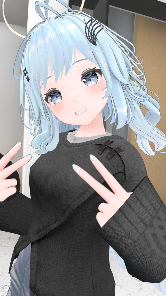 セラフィナ/ミロワール対応 チェックスカートのモード系コーデ MA対応