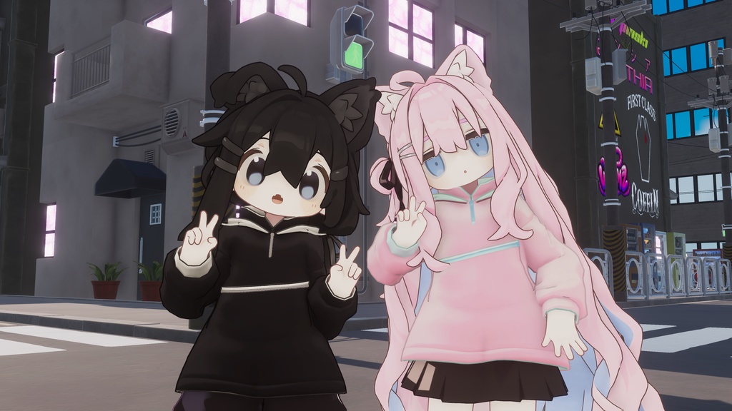 まめひなた対応 ガヴっとしそうなパーカー MA対応