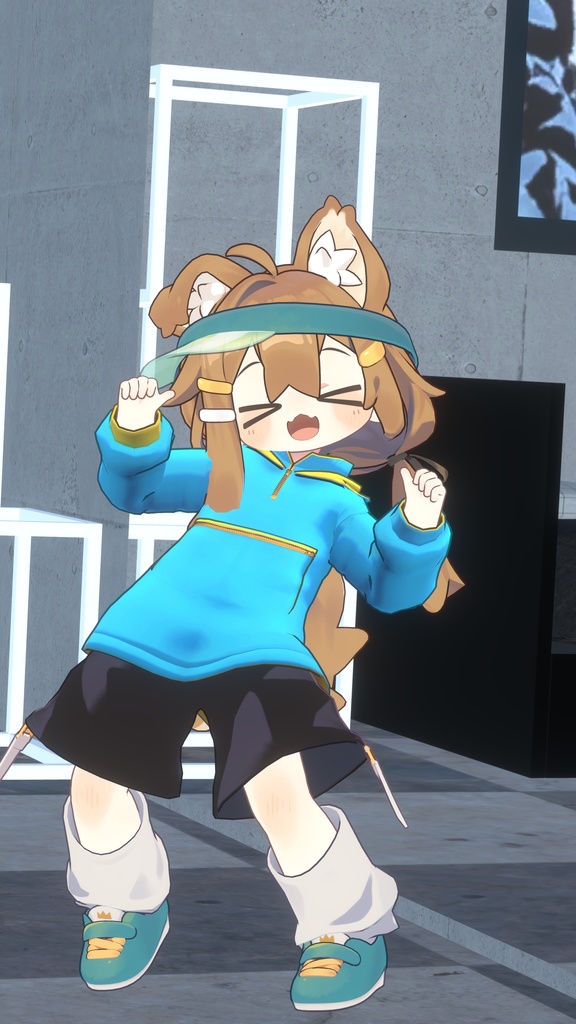 まめひなた対応 ガヴっとしそうなパーカー MA対応