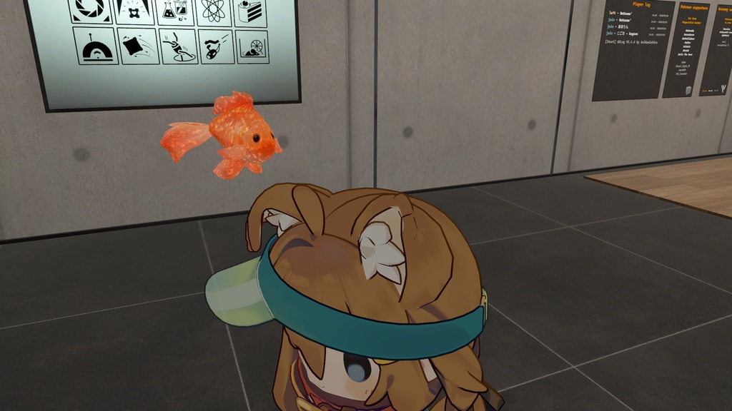 動く金魚のモデル