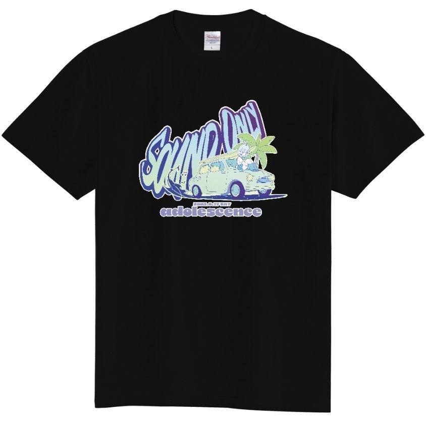 soundonly 『adolescence』　ライブTシャツ （M)