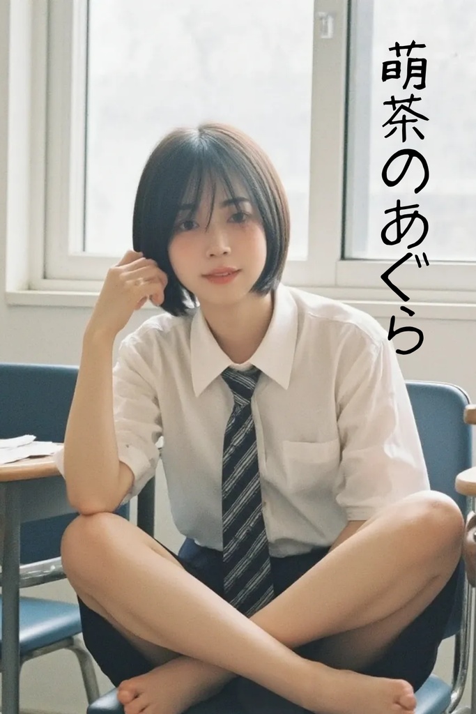 萌茶のあぐらー写真集ー