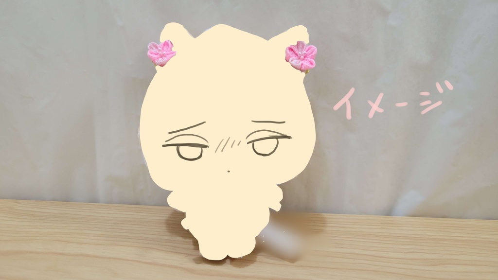 つまみ細工のお花の耳飾り(再販)