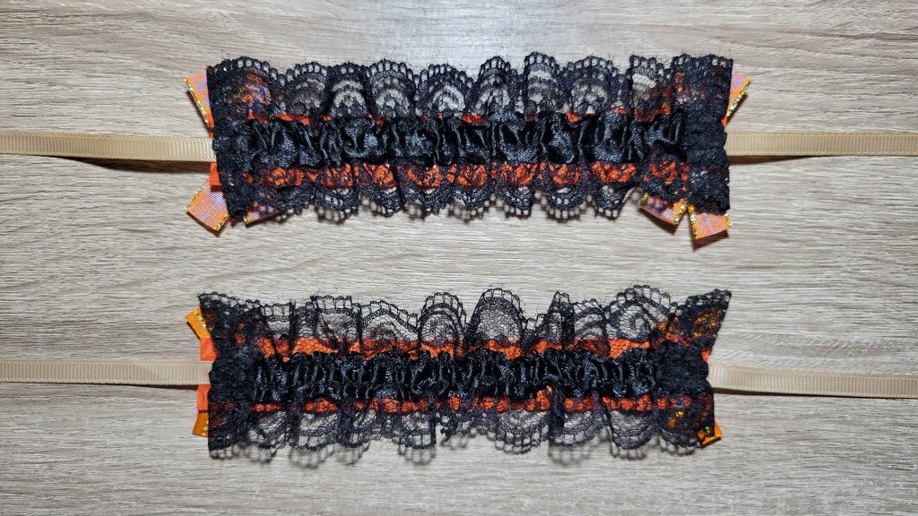 【13cm~ぬい向け】ハロウィン風リボンヘッドドレス