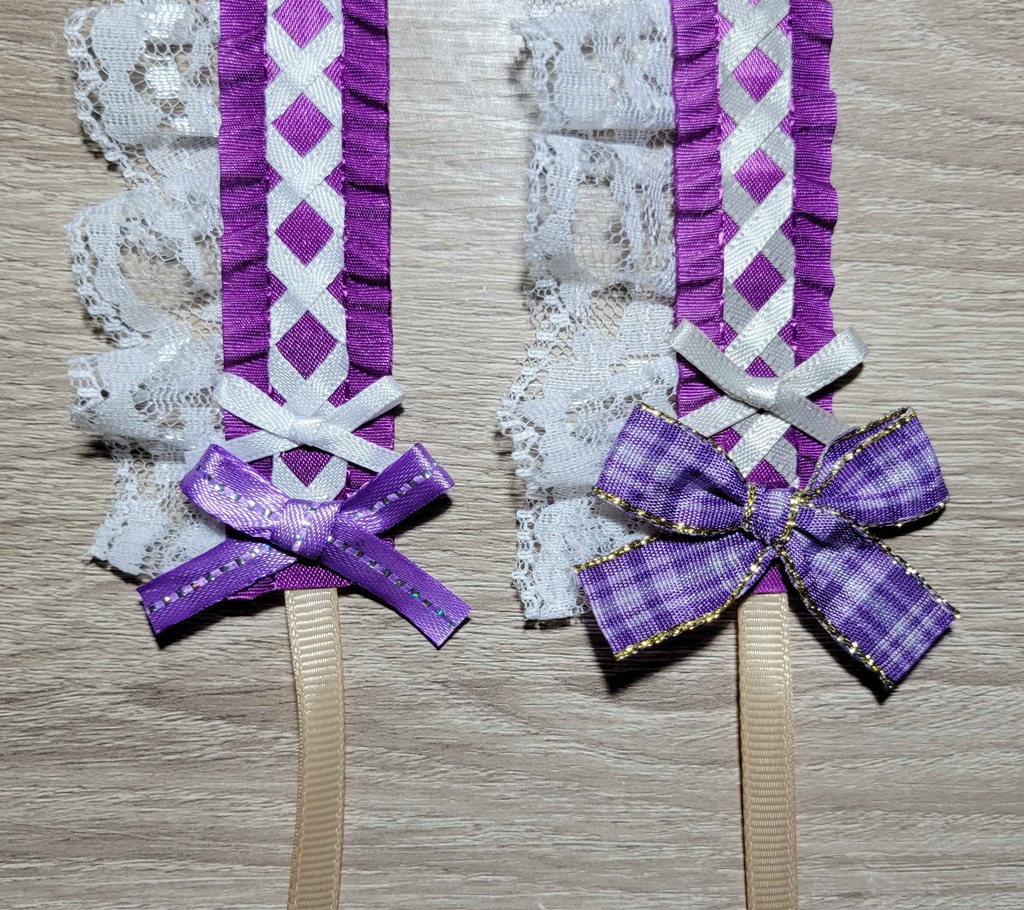 【13cm~ぬい向け】ハロウィン風リボンヘッドドレス