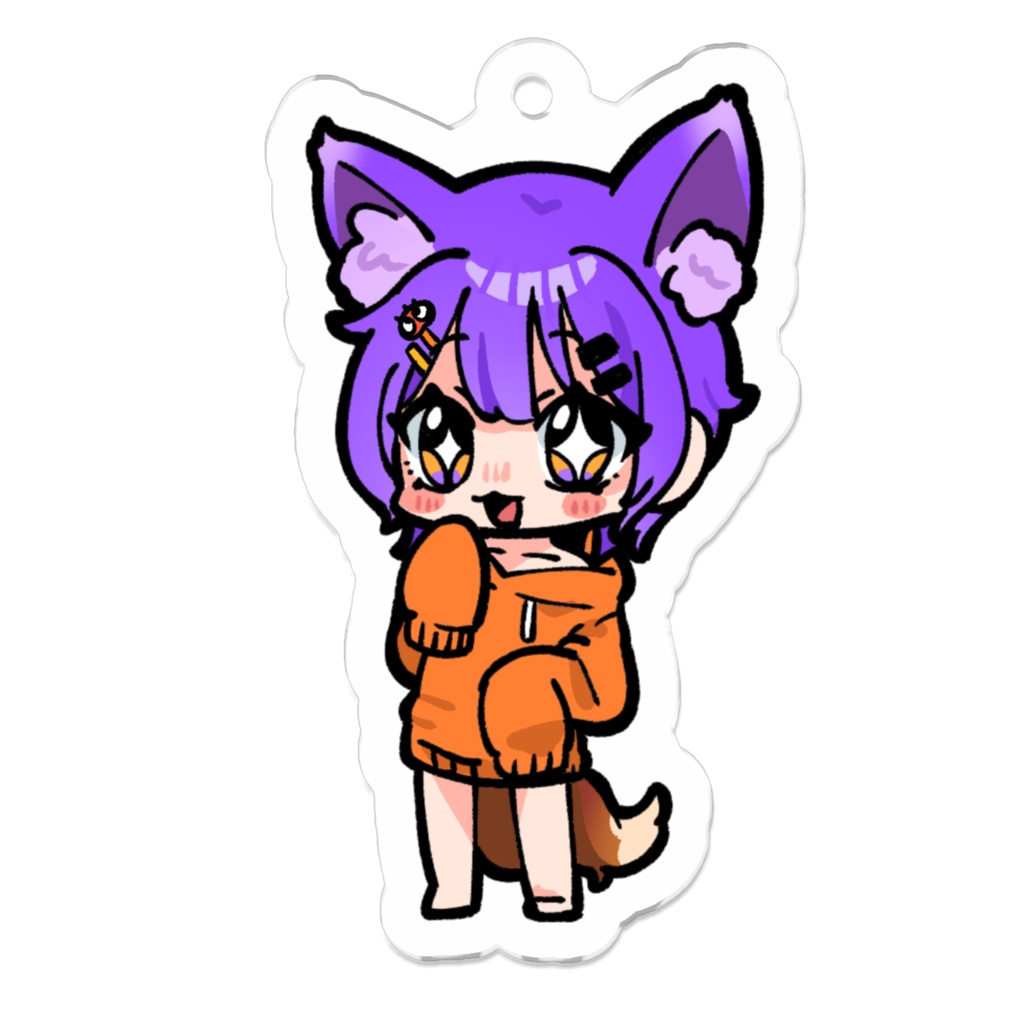 ケモらぎキーホルダー