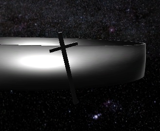 Christianity and Demonic Leaf Choker Low Poly
