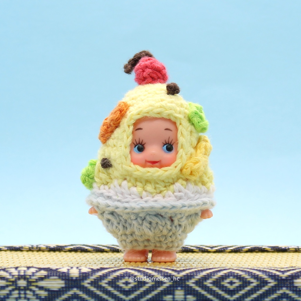 かき氷(白くま)キューピー