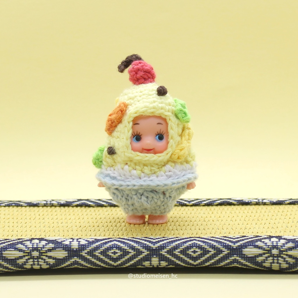 かき氷(白くま)キューピー