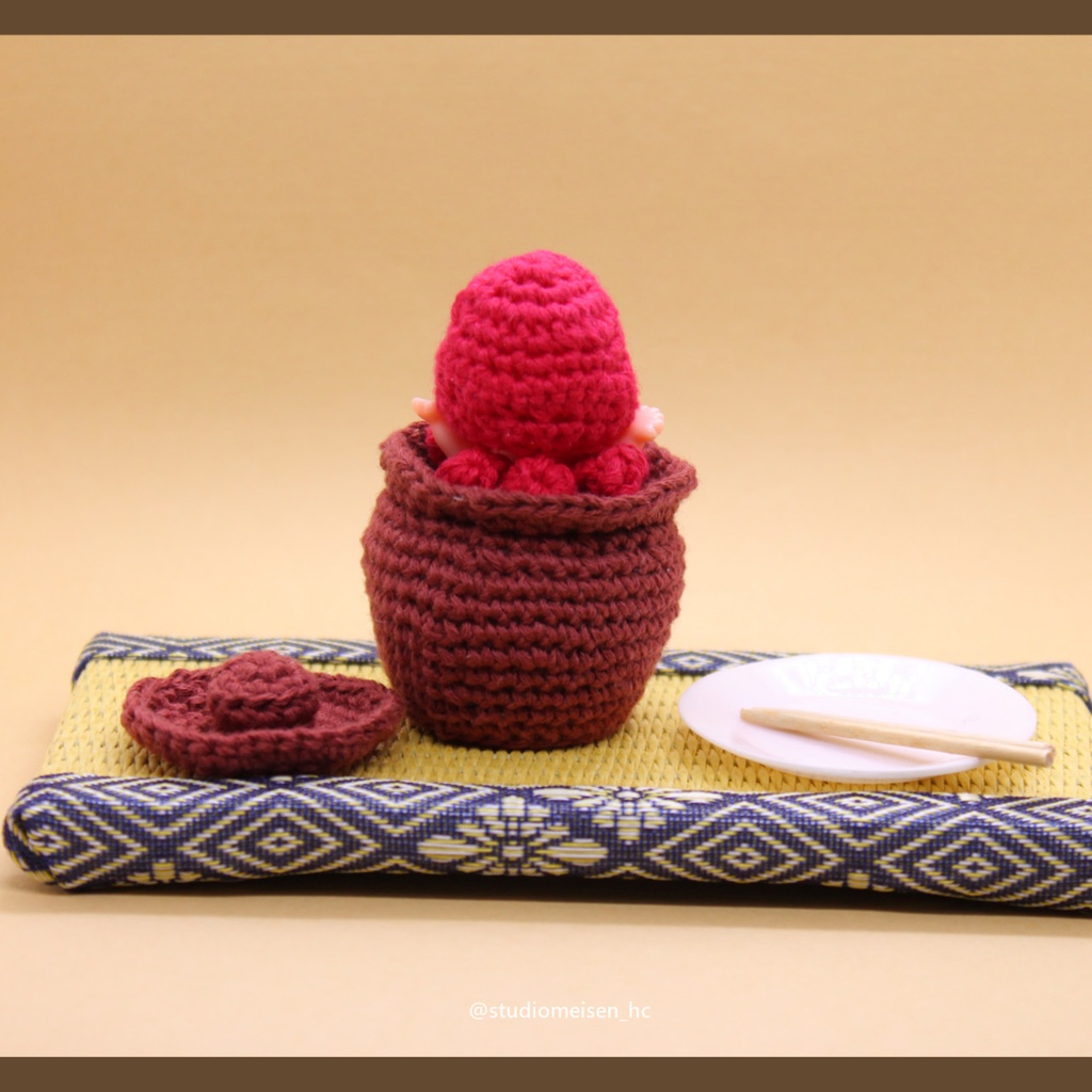 壺入り梅干しキューピー