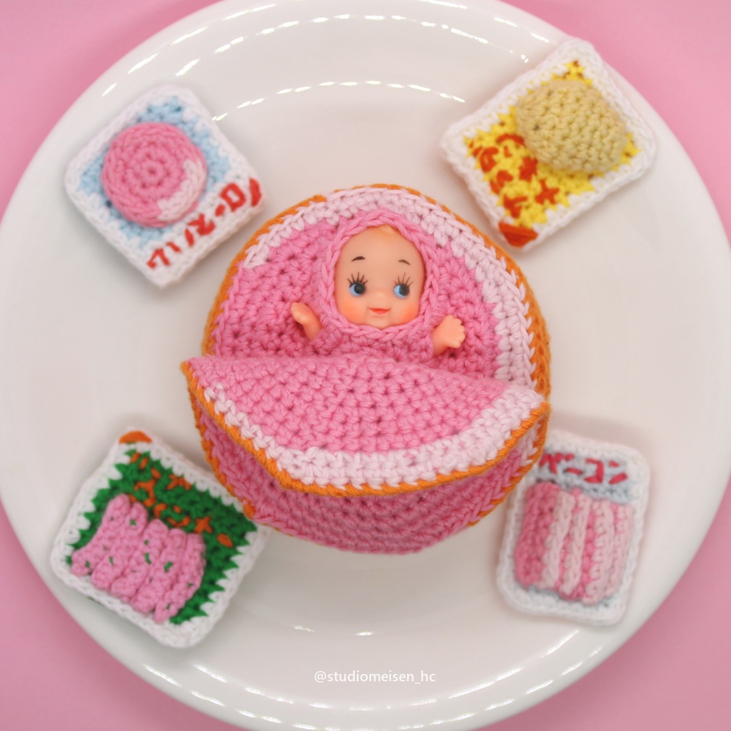 お肉ブローチ(ハム・サラダチキン・ウィンナー・ベーコン)