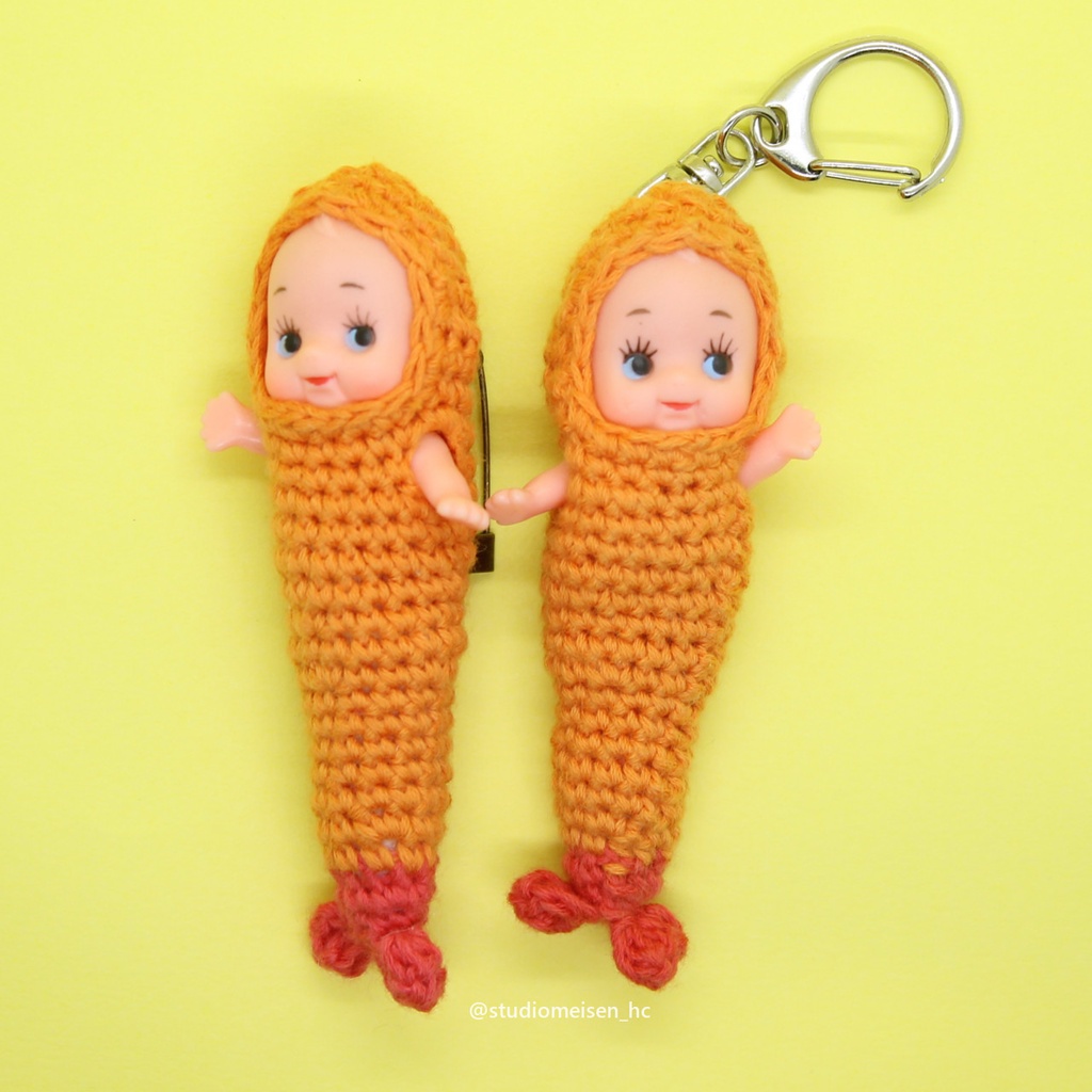 エビフライ(キーホルダー・ブローチ)