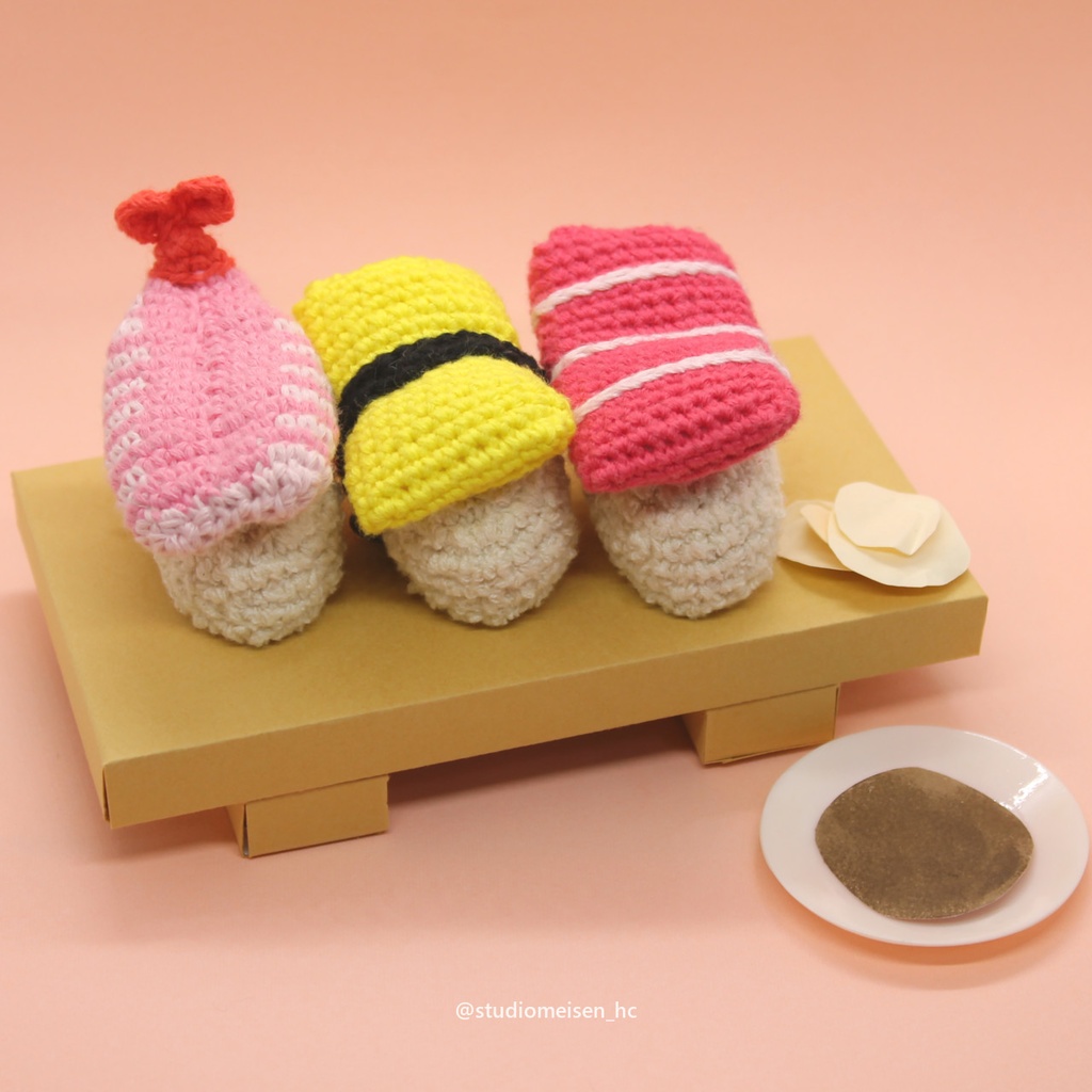 もこもこ着ぐるみシリーズ(寿司)