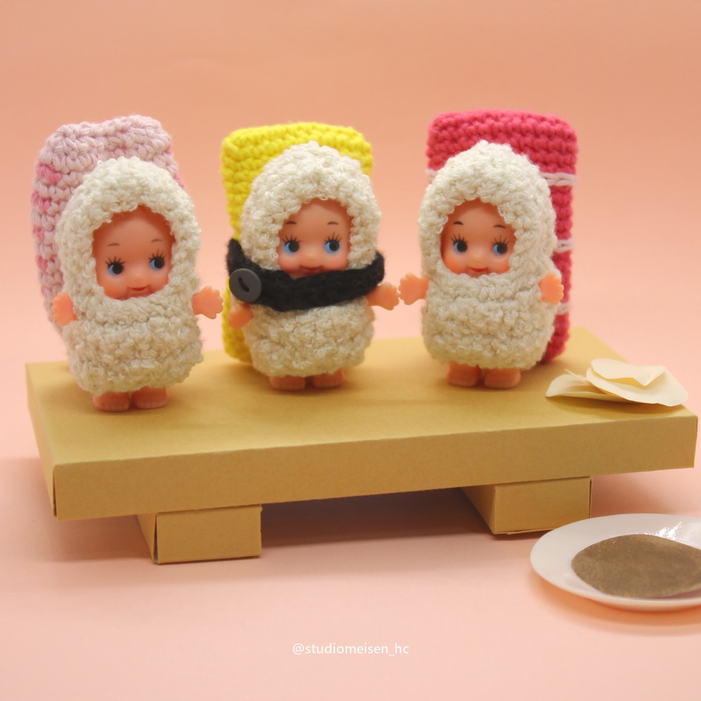 もこもこ着ぐるみシリーズ(寿司)